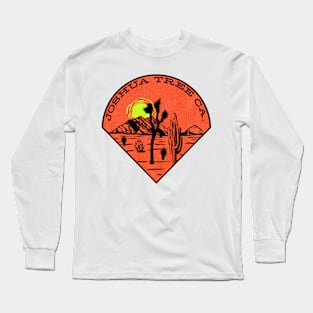 Joshua Tree California Mountains Cactus National Park Long Sleeve T-Shirt